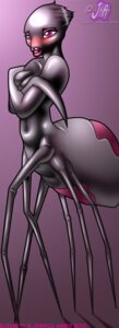 Rating: Questionable Score: 0 Tags: 2010 anthro arachnid arachnid_taur arthropod arthropod_taur biped blush breasts covering covering_breasts covering_self crossed_arms e621 elizabeth_(jessica_anner) female janner3d looking_aside non-mammal_breasts nude pink_eyes shy side_view solo spider spider_taur standing taur timid User: bunchy7s
