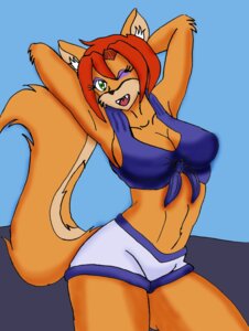 Rating: Safe Score: 0 Tags: anthro bangs big_breasts blackwind_zero breasts brown_body brown_fur canid canine cleavage clothed clothing costume e621 ear_tuft female fox fur green_eyes hair hi_res hybrid inner_ear_fluff jennifer_bourne mammal one_eye_closed orange_body orange_fur orange_hair pose rodent sciurid sibling_(lore) sister_(lore) solo tree_squirrel tuft wink User: bunchy7s