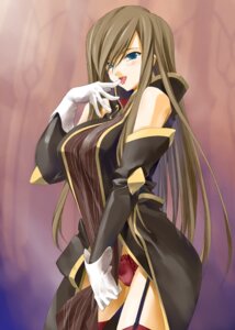 Rating: Questionable Score: 0 Tags: 1girls akaten blue_eyes blush breasts brown_hair dress elbow_gloves female female_only gloves hair_over_one_eye lingerie long_hair naughty_face panties pantyshot pointy_chin red_legwear red_panties rule34 solo standing tales_of_(series) tales_of_the_abyss tear_grants thighhighs tongue underwear very_long_hair User: bunchy7s