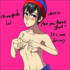 Rating: Explicit Score: 0 Tags: 1girls black_hair breasts cleavage color comedy_central curvy exposed_breasts female female_only front_view hair human intersex/male large_breasts light_skin rule34 rule_63 short_hair solo south_park stan_marsh topless User: bunchy7s