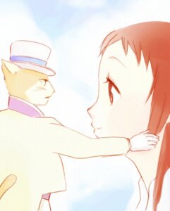 Rating: Safe Score: 0 Tags: baron_humbert_von_gikkingen brown_eyes brown_hair clothed clothing domestic_cat duo e621 felid feline felis female ghibli gloves hair handwear happyhana haru_yoshioka hat headgear headwear human male mammal profile short_hair smile suit the_cat_returns top_hat whiskers User: bunchy7s