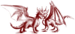 Rating: Safe Score: 0 Tags: 9_6 activision collar cynder dragon duo e621 female feral horn inks male membrane_(anatomy) membranous_wings mythological_creature mythological_scalie mythology scalie spyro spyro_the_dragon tail wings User: bunchy7s
