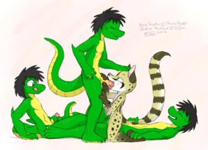 Rating: Explicit Score: 0 Tags: 2014 4_toes anal anal_penetration anthro blush bodily_fluids claws clone drjavi e621 english_text erection eyes_closed feet fellatio foot_fetish foot_play footjob foursome fur genet genital_fluids genitals green_eyes group group_sex hair hindpaw humanoid_genitalia humanoid_penis interspecies javalier_rawhead lizard male male/male male_penetrated male_penetrating male_penetrating_male mammal masturbation nude oral oral_penetration paws penetration penile penile_masturbation penis plantigrade precum reptile scalie sex sharp_shooter text toe_claws toes tongue tongue_out viverrid young User: bunchy7s