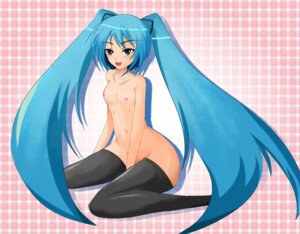 Rating: Explicit Score: 0 Tags: 1girl aqua_hair blue_eyes blue_hair breasts female flat_chest hatsune_miku long_hair nipples nude rule34 solo tagme thighhighs twintails very_long_hair vocaloid User: bunchy7s