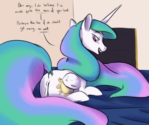 Rating: Explicit Score: 0 Tags: anus bed e621 english_text equid equine feathered_wings feathers female feral friendship_is_magic furniture genitals goattrain hair hasbro horn mammal mane my_little_pony mythological_creature mythological_equine mythology princess_celestia_(mlp) sitting solo suggestive text vulva white_body white_feathers winged_unicorn wings User: bunchy7s