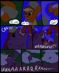 Rating: Questionable Score: 0 Tags: 2012 angry applejack_(mlp) big_macintosh_(mlp) bite blonde_hair blood bodily_fluids clothed clothing comic cowboy_hat death dialogue digital_media_(artwork) e621 earth_pony english_text equid equine falling female feral fight freckles friendship_is_magic fur green_eyes group hair hasbro hat headgear headwear horse male mammal metal_(artist) monster my_little_pony night orange_body orange_fur outside pony protective red_body red_fur rescue scratches sharp_teeth teeth text wounded User: bunchy7s