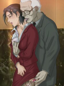Rating: Explicit Score: 0 Tags: 1boy 1girls black_hair blouse bra breasts brown_hair business_woman chief_cabinet_secretary_takakura clothing crotch_grab discreet_vibrator dress_shirt erect_nipples erect_nipples_under_clothes female formal ghost_in_the_shell ghost_in_the_shell_stand_alone_complex glasses groping human kayabuki_youko licking light-skinned_female light_skin lingerie lipstick makeup male meguro_fukuzou nipples office_lady old_male open_mouth pencil_skirt rule34 short_hair skirt skirt_lift skirt_suit stockings suit sweat thighhighs tongue underwear vibrator vibrator_in_thighhighs white_blouse white_hair white_shirt User: bunchy7s