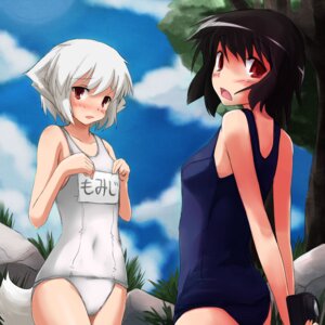 Rating: Explicit Score: 0 Tags: arms_behind_back black_hair blush camera female mizugi momiji_inubashiri name_tag negija one-piece_swimsuit open_mouth outdoors red_eyes rule34 school_swimsuit shameimaru_aya short_hair standing sukumizu swimsuit tail touhou white_hair white_school_swimsuit wolf_ear wolf_tail User: bunchy7s