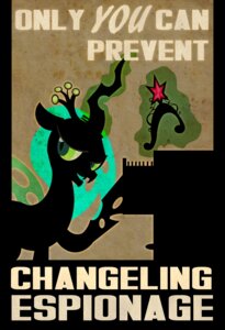 Rating: Safe Score: 0 Tags: 2012 ambiguous_gender arthropod changeling_(mlp) crossover crown e621 english_text fallout fangs feral friendship_is_magic green_eyes green_hair hair hasbro headgear hi_res horn insect_wings long_hair magic microsoft my_little_pony pixelkitties poster poster_template queen_chrysalis_(mlp) silhouette solo teeth text wings User: bunchy7s