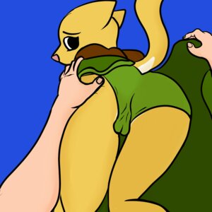 Rating: Questionable Score: 0 Tags: 1:1 anthro blue_background butt butt_grab camel_toe clothing duo e621 felid female first_person_view hand_on_butt human katia_managan khajiit looking_at_viewer looking_back luciddreaming mammal microsoft prequel_adventure raised_tail simple_background tail the_elder_scrolls undressing User: bunchy7s