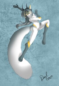 Rating: Explicit Score: 0 Tags: 2012 absurd_res anthro breasts dancing drayl e621 eyes_closed female genitals hair hi_res horn jumping long_hair long_tail mammal nipples nude obsidian_(character) simple_background solo spragon tail vulva User: bunchy7s