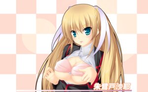 Rating: Explicit Score: 0 Tags: blonde_hair breasts cleavage female little_busters! oppai pointy_chin rule34 school_uniform tokido_saya User: bunchy7s