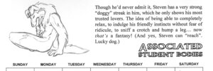 Rating: Explicit Score: 0 Tags: 00s 1boy 2003 anthro associated_student_bodies autofellatio border_collie canine chris_mckinley dog english_text erection fellatio fur furry furry_only male male_only monochrome nude oral oral_sex penis rule34 secret_fantasies sex solo steven_paris text User: bunchy7s