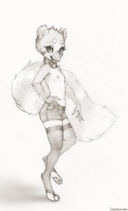 Rating: Questionable Score: 0 Tags: 2014 ailurid anthro avian beak bell bird breasts clothed clothing collar coonkun e621 ear_piercing feet female hindpaw hybrid legwear mammal monochrome nipples non-mammal_nipples paws piercing red_panda sketch small_breasts solo stockings topless User: bunchy7s