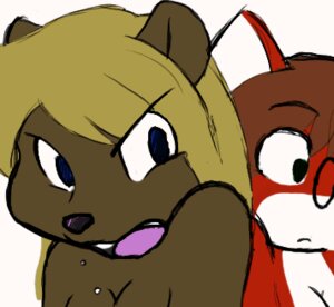 Rating: Safe Score: 0 Tags: 2d_animation ajin animated animated_gif anthro beaver beverly_(sailoranna) black_eyes blonde_hair breasts brown_body brown_fur brown_hair canid canine cleavage clothed clothing duo e621 eyewear female fight fox fur glasses hair low_res mammal open_mouth pushing red_body red_fur rodent short_playtime simple_background tina_(sailoranna) white_background white_body white_fur User: bunchy7s