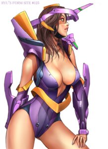 Rating: Questionable Score: 0 Tags: 1girls armor bodysuit breasts brown_eyes brown_hair cleavage clothing eva_01 female female_only gainax hair large_breasts light-skinned_female light_skin long_hair mecha mecha_musume neon_genesis_evangelion personification rule34 ryu_(artist) solo wide_hips User: bunchy7s