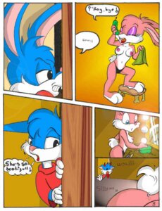 Rating: Explicit Score: 0 Tags: anthro babs_bunny buster_bunny comic female fur furry male mammal rabbit rule34 tagme tiny_toon_adventures uncensored User: bunchy7s