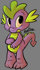Rating: Safe Score: 0 Tags: 3_toes 4_fingers alpha_channel anthro big_eyes big_head biped black_eyes briskby character_name dragon e621 fangs feet fingers friendship_is_magic front_view green_body green_skin hasbro male my_little_pony mythological_creature mythological_scalie mythology nude purple_body purple_skin scalie simple_background smile solo spike_(mlp) standing tail teeth text toes toony transparent_background User: bunchy7s