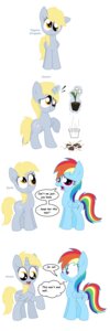 Rating: Safe Score: 0 Tags: 1:3 absurd_res amber_eyes blonde_hair blue_body blue_feathers blue_fur comic cutie_mark derpy_hooves_(mlp) dialogue duo e621 english_text equid equine feathered_wings feathers female feral flower friendship_is_magic frown fur glowing grey_body grey_fur hair hasbro hi_res horn long_hair looking_at_viewer magic mammal multicolored_hair my_little_pony mythological_creature mythological_equine mythology open_mouth pegasus plant plant_pot pupster0071 purple_eyes rainbow_dash_(mlp) rainbow_hair simple_background smile text tongue unicorn white_background winged_unicorn wings yellow_eyes User: bunchy7s