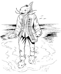 Rating: Safe Score: 0 Tags: 5_heads ambient_bird ambient_flier ambient_silhouette animal_head animal_humanoid anthro aquatic avian beach bird black_and_white catfish clothed clothing e621 fish for_a_head fully_clothed group head_feet head_hands humanoid low_res male monochrome multi_head open_mouth outside pen_(artwork) sand seaside silhouette solo_focus suit traditional_media_(artwork) unknown_artist walking water wave what User: bunchy7s