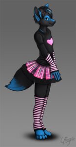 Rating: Safe Score: 0 Tags: 2011 4_toes accessory alternative_fashion ambiguous_gender anthro arm_warmers armwear barefoot biped black_body black_clothing black_fur black_shirt black_topwear blue_body blue_eyes blue_fur blue_markings bottomwear canid canine clothed clothing dark_body dark_fur dark_shirt dark_topwear e621 emo feet fingers fluffy fluffy_tail footwear fox full-length_portrait fully_clothed fur gradient_background grey_background hair_accessory hairclip heart_print heart_symbol j-fashion kidsune leg_warmers legs_together legwear looking_aside looking_at_viewer magpie_(artist) mammal markings multicolored_body multicolored_clothing multicolored_fur multicolored_shirt multicolored_topwear pattern_arm_warmers pattern_armwear pattern_clothing pattern_footwear pattern_leg_warmers pattern_legwear pattern_socks pattern_thigh_highs pattern_thigh_socks pink_clothing pink_shirt pink_topwear plaid plaid_clothing portrait print_clothing print_shirt print_topwear scene_(fashion) shaded shirt side_view signature simple_background skirt slim snap_clip socks solo standing striped_arm_warmers striped_armwear striped_clothing striped_footwear striped_leg_warmers striped_legwear striped_socks striped_thigh_highs striped_thigh_socks stripes t-shirt tail thigh_highs thigh_socks toes topwear two_tone_body two_tone_clothing two_tone_fur two_tone_shirt two_tone_topwear visual_kei User: bunchy7s
