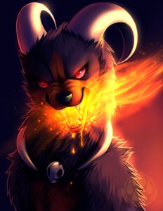 Rating: Safe Score: 0 Tags: 2012 black_nose bodily_fluids breath_powers canid canine curled_horn digital_media_(artwork) digital_painting_(artwork) drooling e621 elemental_manipulation falvie feral fire fire_breathing fire_manipulation fur generation_2_pokemon grey_body grey_fur horn houndoom lava male mammal nintendo open_mouth painting_(artwork) pokemon pokemon_(species) pupils red_eyes saliva slit_pupils snout solo User: bunchy7s Rating: Safe Score: 0 Tags: 2012 black_nose bodily_fluids breath_powers canid canine curled_horn digital_media_(artwork) digital_painting_(artwork) drooling e621 elemental_manipulation falvie feral fire fire_breathing fire_manipulation fur generation_2_pokemon grey_body grey_fur horn houndoom lava male mammal nintendo open_mouth painting_(artwork) pokemon pokemon_(species) pupils red_eyes saliva slit_pupils snout solo User: bunchy7s