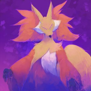 Rating: Safe Score: 0 Tags: 1:1 abstract_background ambiguous_gender angry anthro blazingblackmage canid canine clothing delphox dress e621 fur generation_6_pokemon inner_ear_fluff mammal nintendo pokemon pokemon_(species) simple_background solo tuft yellow_body yellow_fur User: bunchy7s