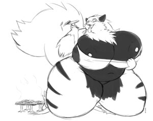 Rating: Explicit Score: 0 Tags: anthro anthrofied arcanine artist_name belly big_belly big_breasts big_butt biped body_size_growth bottomless breasts butt canid canine clothed clothing e621 eating female female_anthro fur generation_1_pokemon gillpanda greyscale huge_breasts huge_butt hyper hyper_breasts hyper_butt kneeling macro macro_anthro macro_female mammal monochrome navel nintendo nipples obese obese_anthro obese_female overweight overweight_anthro overweight_female pokemon pokemon_(species) pokemorph simple_background size_transformation solo tail text thick_thighs transformation veronica_(vdo) weight_gain white_background wide_hips User: bunchy7s