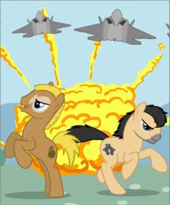 Rating: Safe Score: 0 Tags: aircraft airplane beard black_hair blonde_hair blue_eyes boeing dinosaur dromaeosaurid duo e621 equid equine explosion explosives f-22_raptor facial_hair feral friendship_is_magic glock grenade grey_eyes gun hair handgun hasbro horse jet lockheed_martin male mammal my_little_pony pistol pony prehistoric_species ranged_weapon reptile saurischian scalie simple_background tail theropod unknown_artist vehicle weapon User: bunchy7s