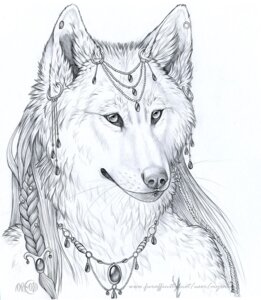 Rating: Safe Score: 0 Tags: 2011 anthro canid canine canis e621 ear_piercing female greyscale jewelry mammal monochrome myenia necklace piercing simple_background sketch solo white_background wolf User: bunchy7s