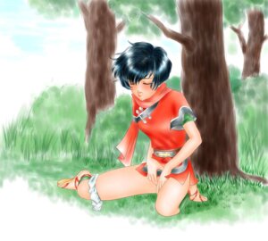 Rating: Explicit Score: 0 Tags: blush closed_eyes clothed_masturbation clothing female kasumi_(suikoden) masturbation ninja open_mouth panties panties_around_leg panties_around_one_leg rule34 sandals short_hair solo suikoden suikoden_i suikoden_ii underwear User: bunchy7s