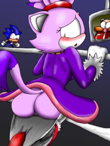 Rating: Explicit Score: 0 Tags: anthro bdsm blaze_the_cat blue_body blue_fur blush bondage bound butt clothed clothing domestic_cat dr._eggman e621 eulipotyphlan felid feline felis female fur genitals group hedgehog hedgehogic_the_hedge hi_res human male male/female mammal raised_tail rokku-d scared sega sonhog sonic_the_hedgehog sonic_the_hedgehog_(series) tail vulva User: bunchy7s