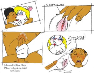 Rating: Explicit Score: 0 Tags: animaniacs anthro bodily_fluids breasts charrio clitoris cum cumshot duo e621 ejaculation erection fan_character female fingering genital_fluids genitals handjob human human_on_anthro interspecies kissing lipstick makeup male male/female mammal minerva_mink mink mustelid musteline nipples nude orgasm orgasm_face penile penis precum sex simple_background true_musteline vaginal_fluids vulva warner_brothers white_background User: bunchy7s