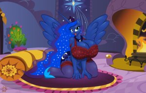 Rating: Questionable Score: 0 Tags: absurd_res anjuneko anthro anthrofied badgerben big_breasts blue_body blue_feathers breasts cleavage clothed clothing e621 equid equine feathered_wings feathers female friendship_is_magic hasbro hi_res horn lingerie looking_at_viewer mammal my_little_pony mythological_creature mythological_equine mythology princess_luna_(mlp) solo wide_hips winged_unicorn wings User: bunchy7s