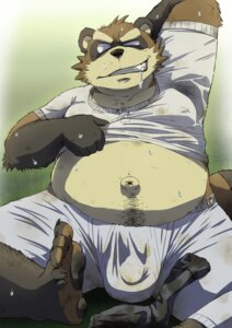 Rating: Questionable Score: 0 Tags: 5_toes absurd_res anthro biceps biped black_body black_fur bodily_fluids bottomwear brown_body brown_fur bulge canid canine claws clothed clothing dirty dirty_clothing dirty_feet drooling e621 feet fur grin hand_behind_head hi_res hindpaw looking_at_viewer male mammal muscular muscular_anthro muscular_male navel nor3_(pixiv) outie_navel pants paws raccoon_dog rape_face saliva shirt simple_background sitting slightly_chubby smile solo sweat tanuki teeth toes topwear undressing User: bunchy7s