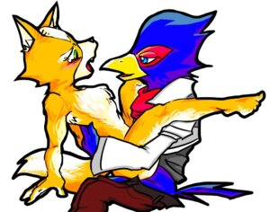 Rating: Explicit Score: 0 Tags: anthro avian bird buggery canine color falco_lombardi fox fox_mccloud fur furry furry_only interspecies male male_only multiple_males nintendo no_humans pheasant rule34 sex side_view sitting star_fox yaoi User: bunchy7s