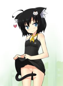 Rating: Explicit Score: 0 Tags: ahoge animal_humanoid black_hair black_tail blue_eyes blush bottomwear butter-t cat_humanoid clothed clothing clothing_lift digital_media_(artwork) dress dress_lift e621 felid felid_humanoid feline feline_humanoid female genitals hair heart_symbol humanoid kerchief mammal mammal_humanoid neckerchief neckwear no_underwear portrait presenting presenting_vulva short_hair skirt skirt_lift smile solo tail three-quarter_portrait upskirt vulva yellow_clothing yellow_kerchief yellow_neckerchief User: bunchy7s