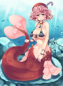 Rating: Questionable Score: 0 Tags: 5_fingers animal_humanoid aquatic aquatic_humanoid bare_shoulders big_breasts bikini blush breasts cleavage clothed clothing crossover e621 eyebrows eyelashes female fingers fish fish_humanoid fish_tail front-tie_bikini front-tie_clothing front-tie_swimwear full-length_portrait generation_3_pokemon green_eyes hair hat headgear headwear humanoid jewelry looking_at_viewer markings merfolk metagross mole_(marking) monster_girl_(genre) monster_girl_encyclopedia mythology navel necklace nintendo pink_hair pokemon pokemon_(species) portrait seashell_bikini solo split_form swimwear tinpam two-piece_swimsuit underwater water User: bunchy7s