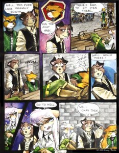 Rating: Safe Score: 0 Tags: 1999 ainessa's_martyrs anthro canid canine canis comic domestic_dog e621 fox fox_keegan heart_symbol male mammal medieval tracy_j._butler traditional_media_(artwork) User: bunchy7s