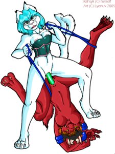 Rating: Explicit Score: 0 Tags: anthro breasts clothed clothing copyright_symbol corset dildo double_dildo duo e621 eyewear felid female female/female glasses lingerie lyenuv mammal miw_(lyenuv) nipples nude penetration sex sex_toy spread_legs spreading symbol tail topwear vaginal User: bunchy7s