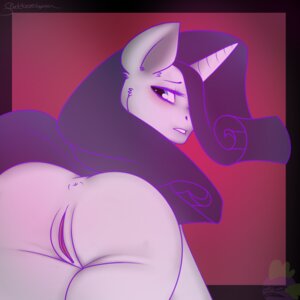 Rating: Explicit Score: 0 Tags: 1:1 anus bite biting_lip biting_own_lip blush butt e621 equid equine female feral fluttercharm friendship_is_magic fur genitals hair hasbro horn lips looking_at_viewer looking_back mammal my_little_pony mythological_creature mythological_equine mythology presenting presenting_hindquarters purple_hair rarity_(mlp) self_bite solo unicorn vulva white_body white_fur User: bunchy7s