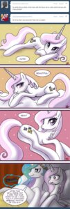 Rating: Safe Score: 0 Tags: bed blush bodily_fluids butt comic controller crown cutie_mark dialogue digital_media_(artwork) duo e621 english_text equid equine fan_character female feral fleur_de_lis_(mlp) friendship_is_magic furniture green_hair hair hasbro headgear hi_res horn john_joseco long_hair mammal multicolored_hair my_little_pony mythological_creature mythological_equine mythology on_bed open_mouth pink_hair princess_celestia_(mlp) princess_molestia purple_eyes purple_hair quadruped remote_control short_hair solo_focus sparkles sweat tail text tiara tumblr two_tone_hair under_covers unicorn white_hair User: bunchy7s
