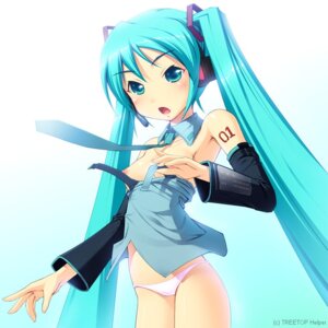 Rating: Explicit Score: 0 Tags: 1girl aqua_eyes aqua_hair blush bottomless breasts cameltoe detached_sleeves female hatsune_miku headphones headset long_hair long_twintails lowleg lowleg_panties microphone munashi_mujou necktie nipples no_pants open_mouth panties pussy rule34 small_breasts solo thighhighs tied_hair treetop_helper twintails underwear very_long_hair vocaloid wardrobe_malfunction User: bunchy7s