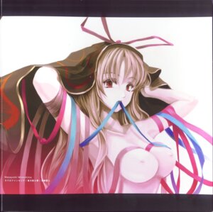 Rating: Explicit Score: 0 Tags: 1girls blonde_hair breasts cradle_(artist) female highres long_hair misaki_kurehito mouth_hold nude red_eyes ribbon rule34 solo touhou yukari_yakumo User: bunchy7s