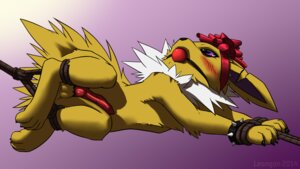Rating: Explicit Score: 0 Tags: 16:9 2014 ball_gag balls barefoot bdsm blush bondage bound canid canine claws e621 eeveelution erebus_(giygaswar) erection feet feral fur gag gagged generation_1_pokemon genitals jolteon knot leongon long_ears looking_back looking_up lying male mammal nintendo nude object_in_mouth on_ground on_side penis pokemon pokemon_(species) ribbons rope sex_toy solo spikes submissive submissive_male toe_claws widescreen User: bunchy7s