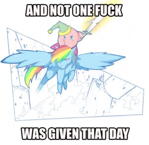 Rating: Safe Score: 0 Tags: 2012 alien blue_body blue_feathers blue_fur clothing cold-blooded-twilight crossover duo e621 english_text equid equine feathered_wings feathers female feral friendship_is_magic fur hair hasbro hat headgear headwear kirby kirby_(series) mammal melee_weapon meme multicolored_hair my_little_pony mythological_creature mythological_equine mythology nintendo pegasus pink_body profanity quadruped rainbow_dash_(mlp) rainbow_hair sword tail text weapon wings User: bunchy7s Rating: Safe Score: 0 Tags: 2012 alien blue_body blue_feathers blue_fur clothing cold-blooded-twilight crossover duo e621 english_text equid equine feathered_wings feathers female feral friendship_is_magic fur hair hasbro hat headgear headwear kirby kirby_(series) mammal melee_weapon meme multicolored_hair my_little_pony mythological_creature mythological_equine mythology nintendo pegasus pink_body profanity quadruped rainbow_dash_(mlp) rainbow_hair sword tail text weapon wings User: bunchy7s