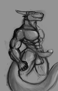 Rating: Explicit Score: 0 Tags: 2013 abs anthro athletic balls biceps big_muscles big_penis biped covertcanine dragon e621 erection genitals hi_res horn humanoid_genitalia humanoid_penis male monochrome muscular muscular_anthro muscular_male mythological_creature mythological_scalie mythology non-mammal_balls nude pecs penis pose presenting reptile scales scalie solo standing tail User: bunchy7s