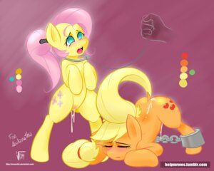 Rating: Explicit Score: 0 Tags: 5:4 ambiguous_gender applejack_(mlp) ass_up bdsm bestiality blonde_hair blush bodily_fluids bondage bound butt chain collar cum cum_on_butt cutie_mark disembodied_hand e621 earth_pony equid equine eyes_closed feathers female feral fluttershy_(mlp) friendship_is_magic genital_fluids genitals group hair hasbro hooves horse human human_on_feral interspecies leash mammal mrw32 my_little_pony open_mouth orange_body pink_hair pony raised_tail simple_background tail vaginal_fluids vulva yellow_body User: bunchy7s