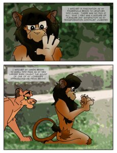 Rating: Safe Score: 0 Tags: anthro comic dusker78 e621 english_text eyewear felid female glasses hair lion looking_at_hand male mammal pantherine tail tail_tuft text transformation transformation_through_injection tuft vivarium zoo_(facility) User: bunchy7s