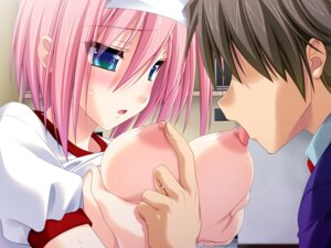 Rating: Explicit Score: 0 Tags: blush breasts female large_breasts licking nipples official_art rule34 ulala_(company) zettai_bishoujo_kaizou_club User: bunchy7s